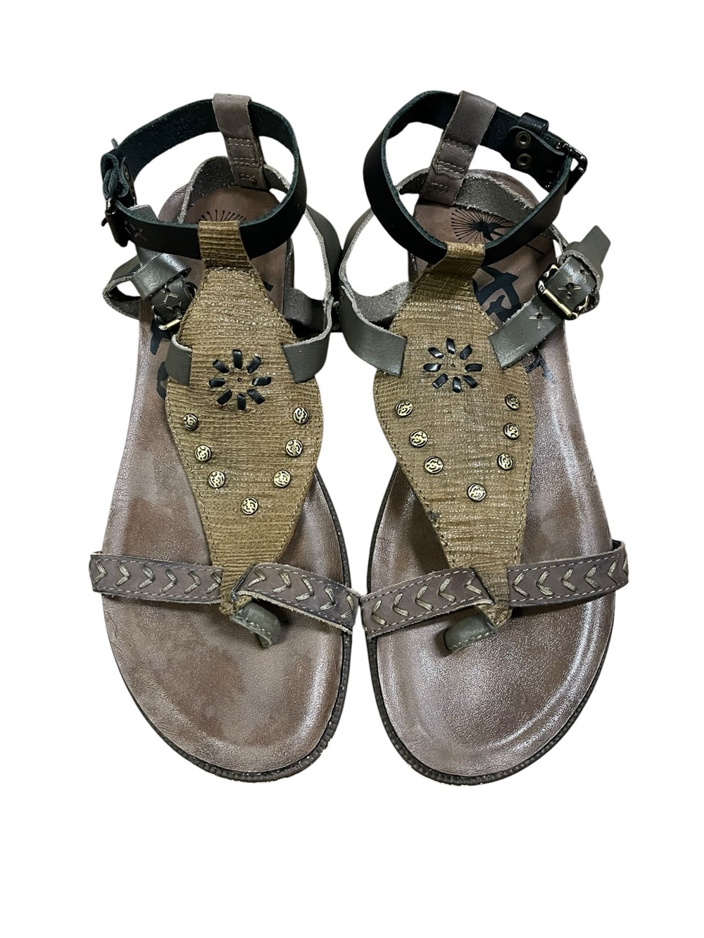 OTBT Leather Sandals Size 9